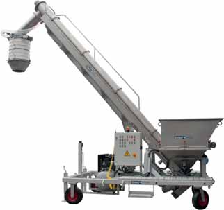 Dino® bulk truck loader loads quickly and safely